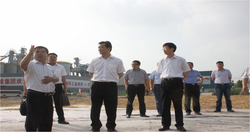 Director Li of the Industry and Information Technology Department of Jiangsu visited Yi Huai Group to instruct work